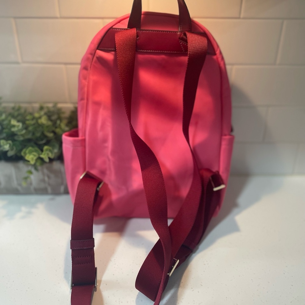 Kate Spade New York Chelsea The Little Better Vibrant Pink Backpack - Picture 11 of 15